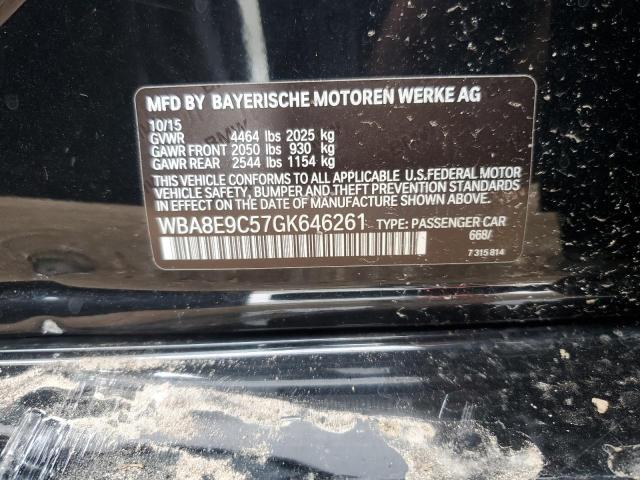 2016 BMW 328 I SULE WBA8E9C57GK646261