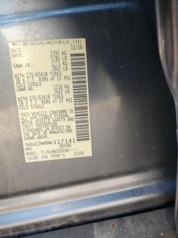 2017 NISSAN MURANO S - 5N1AZ2MH9HN117141