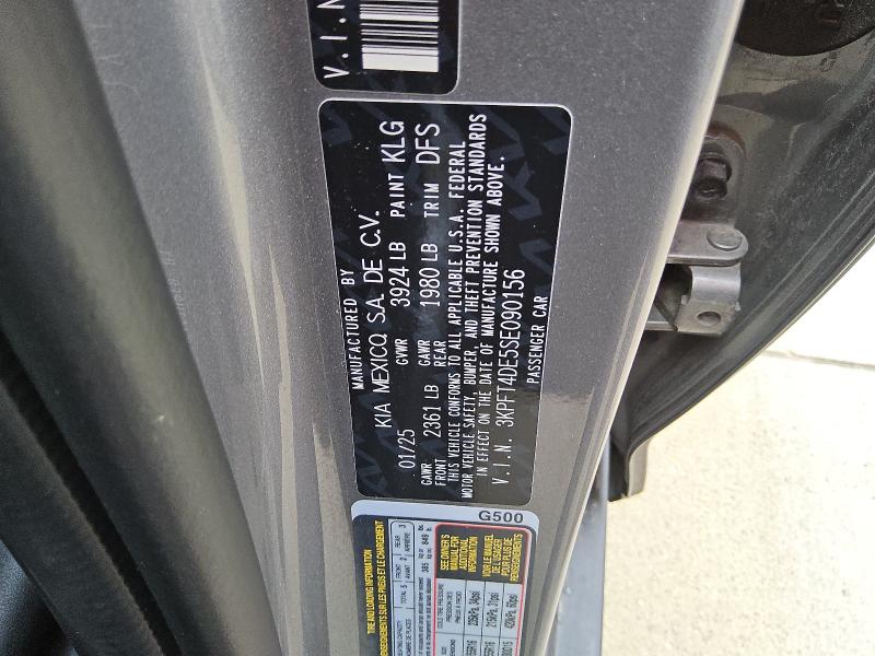 2025 KIA K4 LX - 3KPFT4DE5SE090156