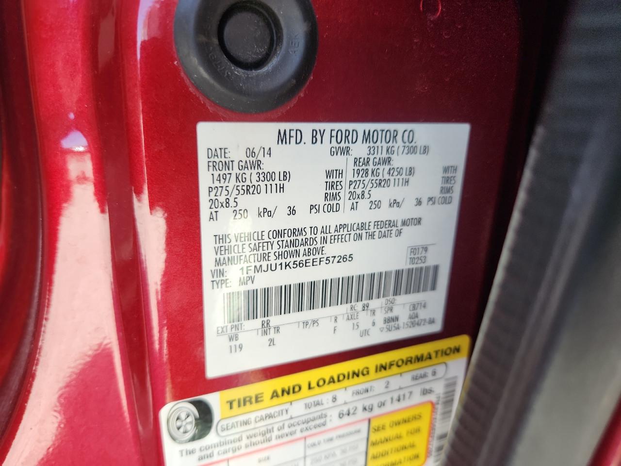 FORD EXPEDITION LIMITED