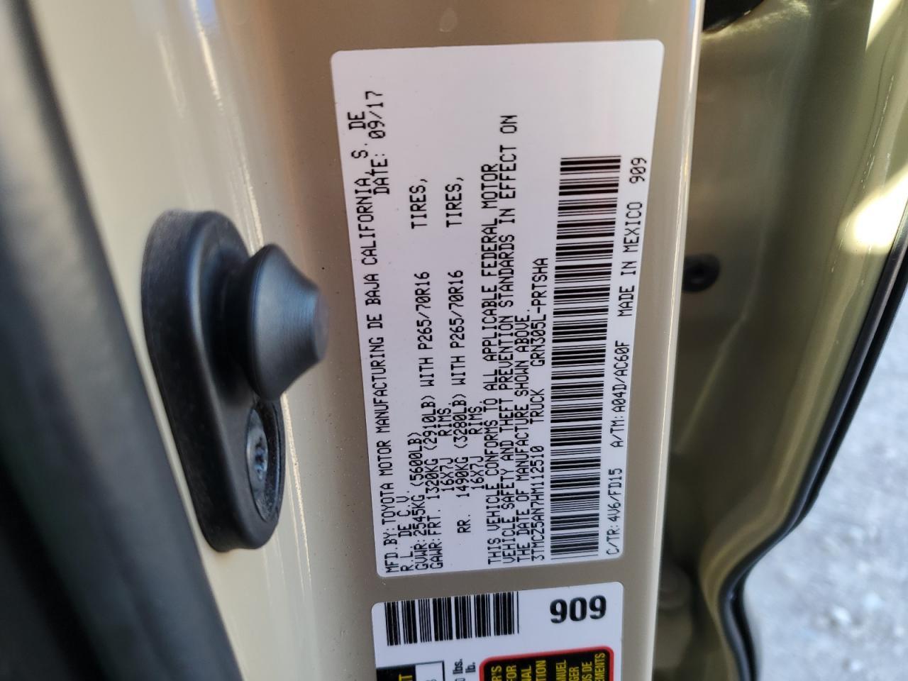 TOYOTA TACOMA DOUBLE CAB