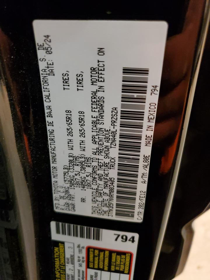 TOYOTA TACOMA DOUBLE CAB