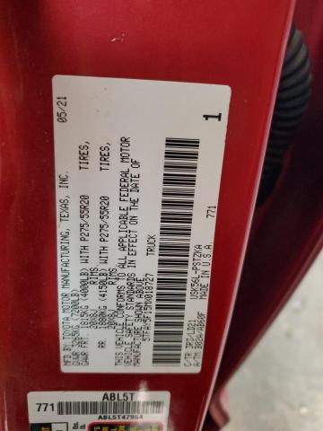 2021 TOYOTA TUNDRA CRE #3287669051