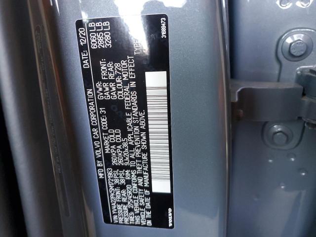 2021 VOLVO XC90 T6 MO YV4A22PK5M1721963