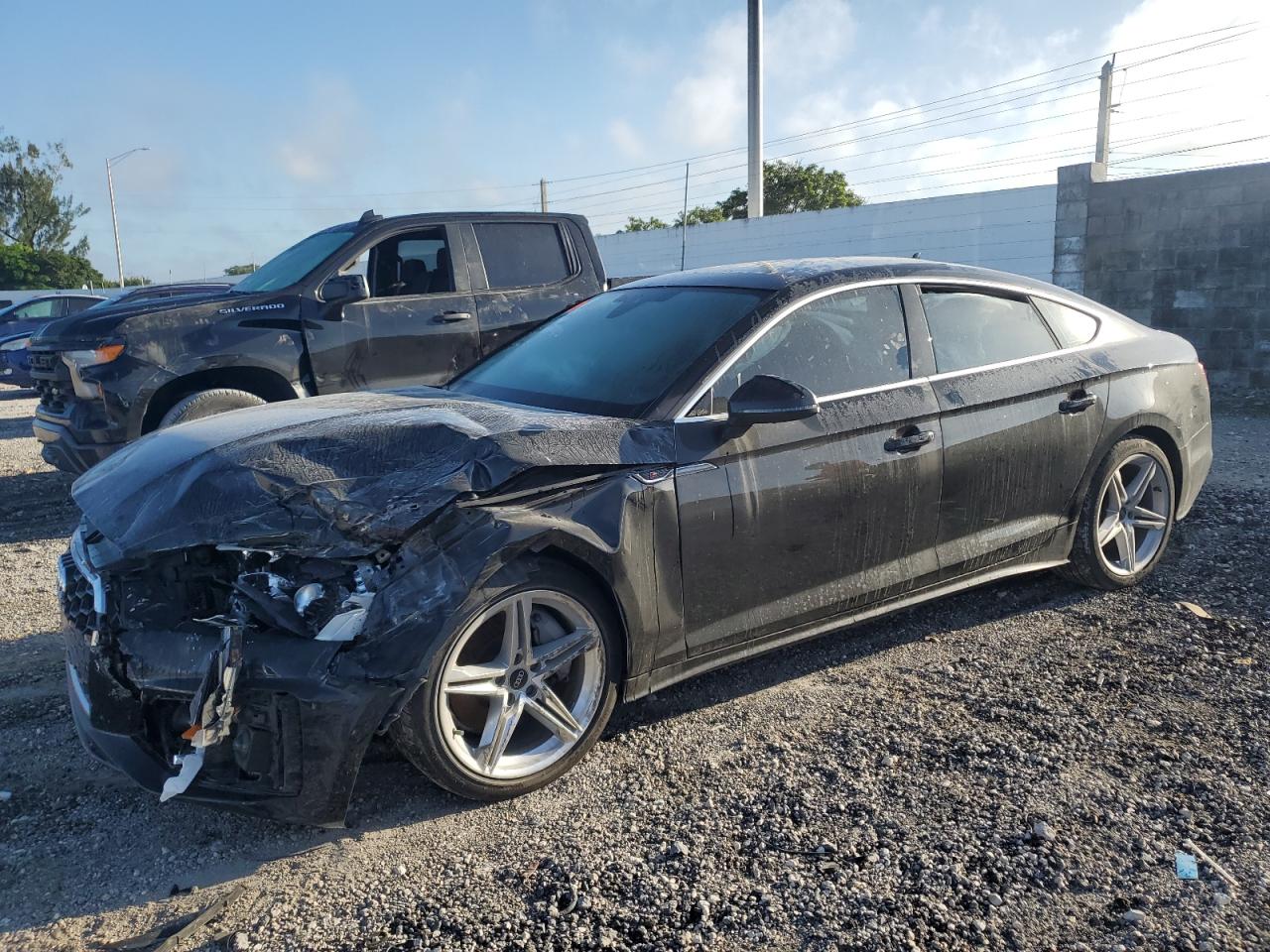 Lot #3312397120 2022 AUDI A5 PREMIUM