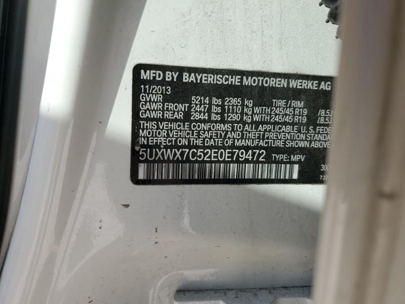 2014 BMW X3 XDRIVE3 - 5UXWX7C52E0E79472