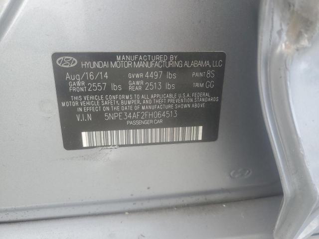 2015 HYUNDAI SONATA SPO #3290283204