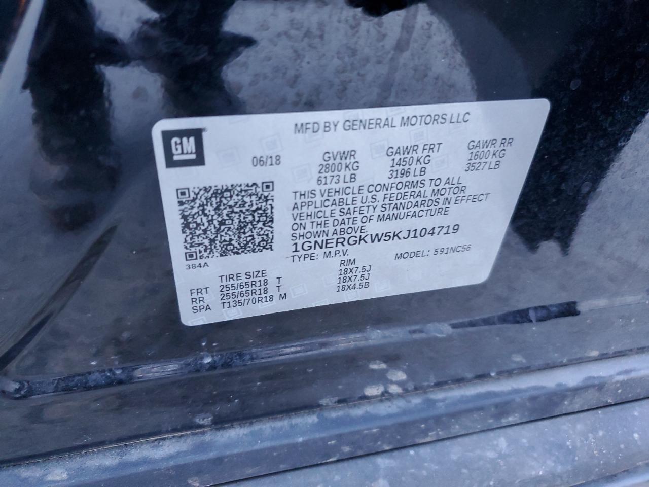 CHEVROLET TRAVERSE LT