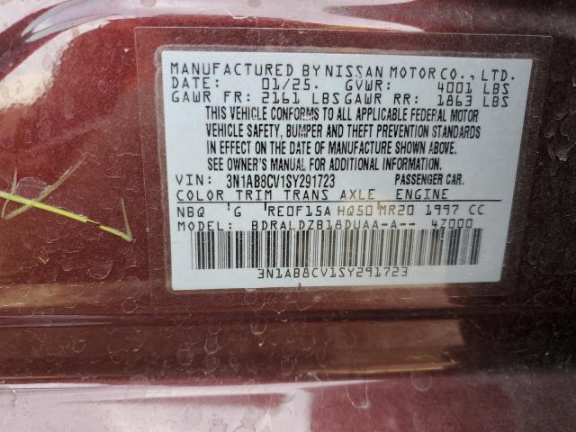 2025 NISSAN SENTRA SV - 3N1AB8CV1SY291723