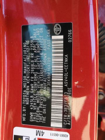 2011 TOYOTA CAMRY BASE #3285776658