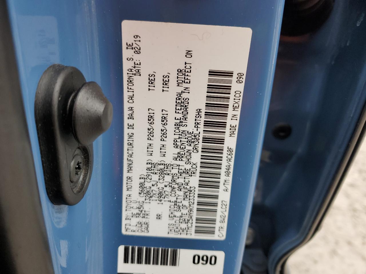 TOYOTA TACOMA DOUBLE CAB