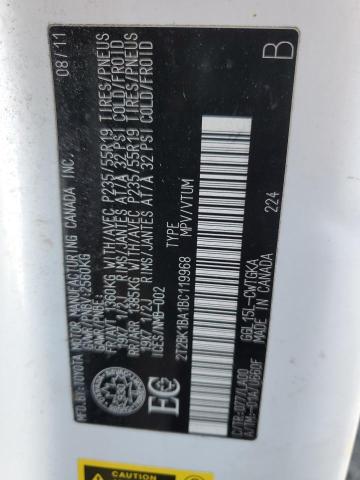 2011 LEXUS RX 350 - 2T2BK1BA1BC119968