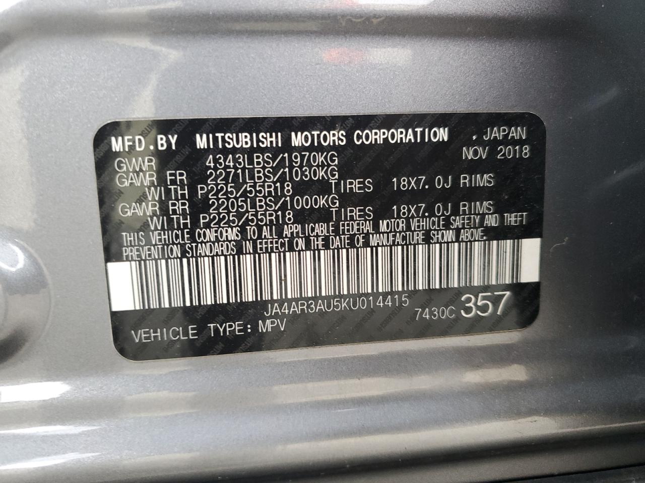 MITSUBISHI OUTLANDER ES