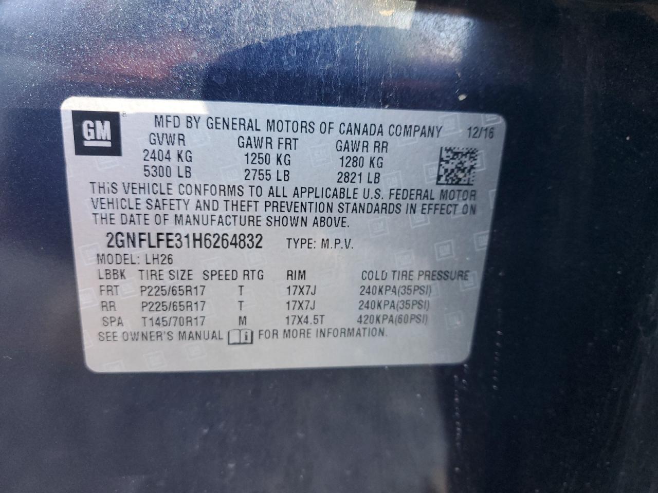 CHEVROLET EQUINOX LT