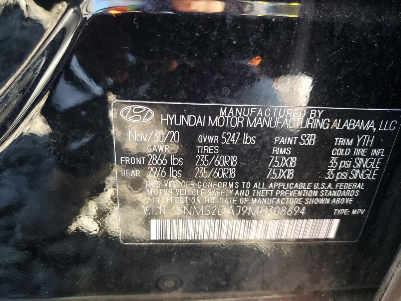 HYUNDAI SANTA FE SEL