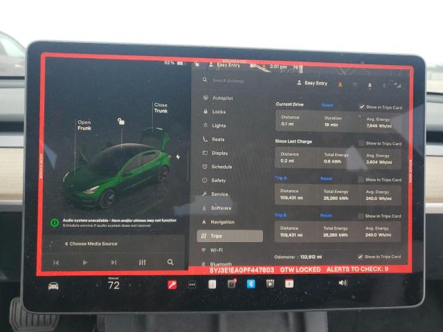 2023 TESLA MODEL 3 - 5YJ3E1EA0PF447803