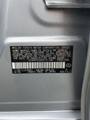 2022 LEXUS IS 300 JTHAA1D22N5121186