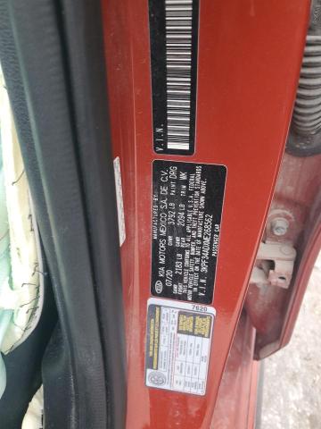 2021 KIA FORTE GT L #3292451694