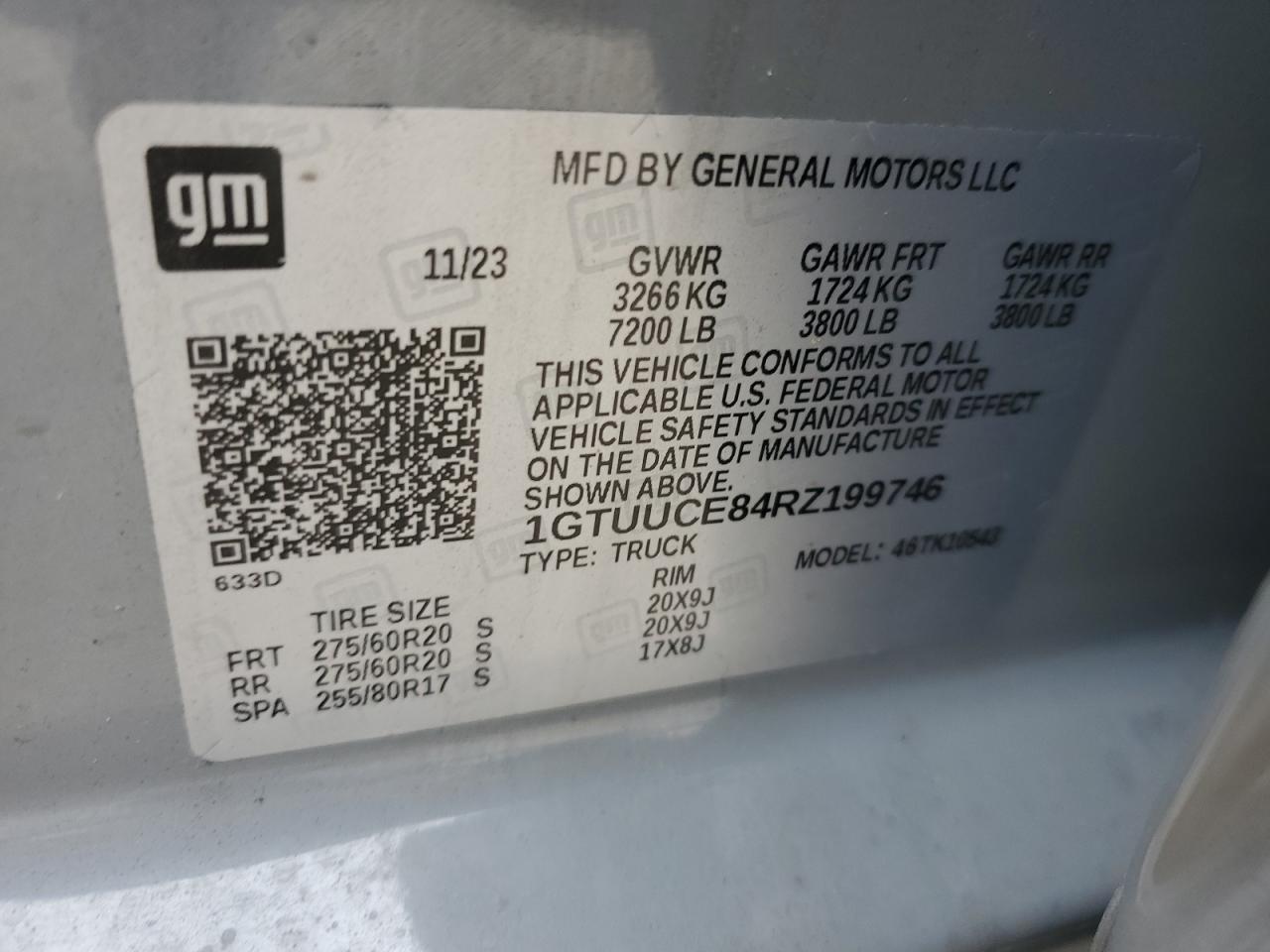 GMC SIERRA K1500 ELEVATION