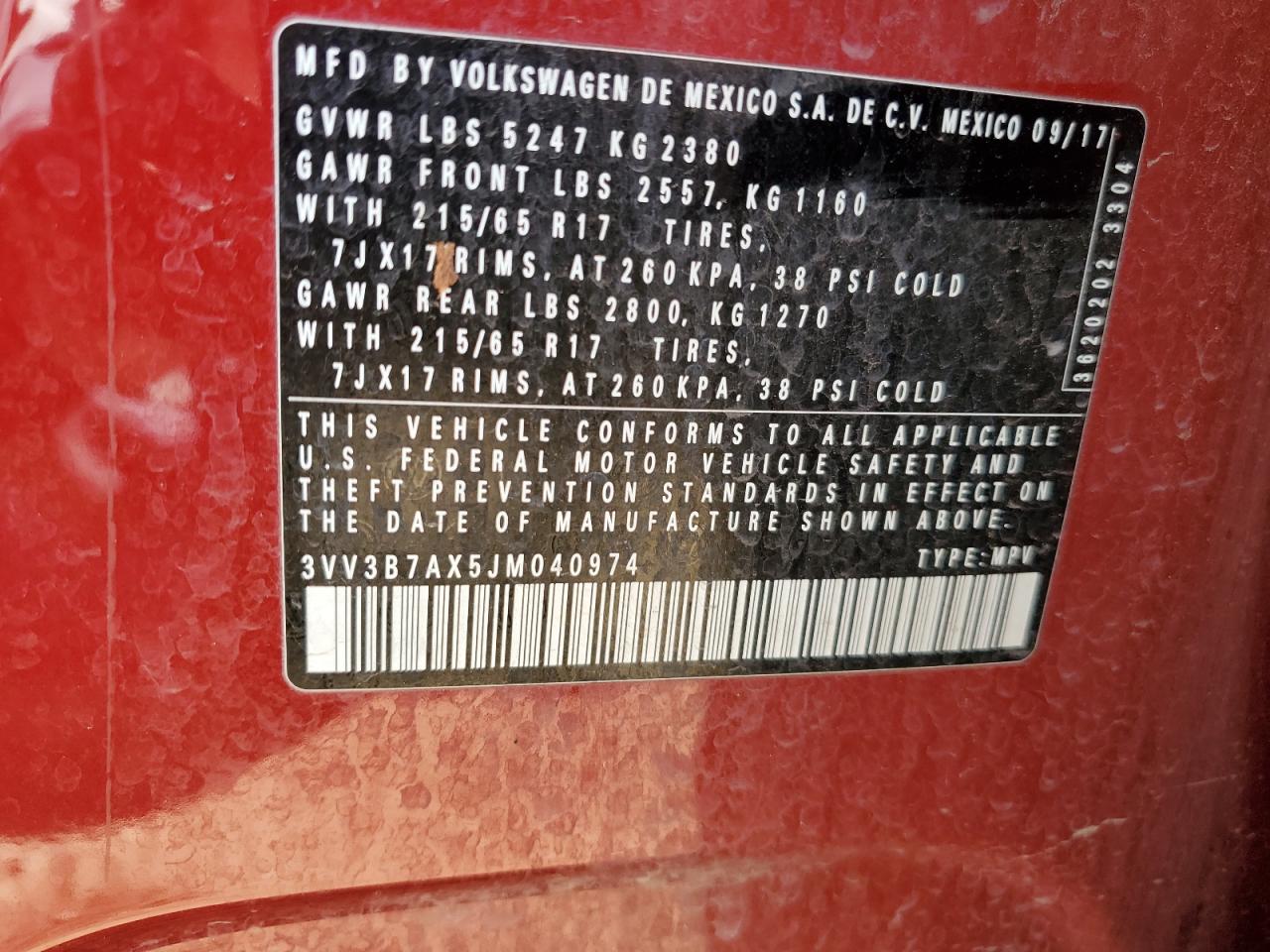 VOLKSWAGEN TIGUAN SE