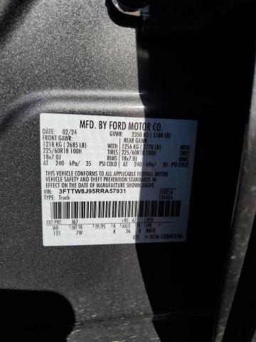 2024 FORD MAVERICK XLT 3FTTW8J95RRA57931