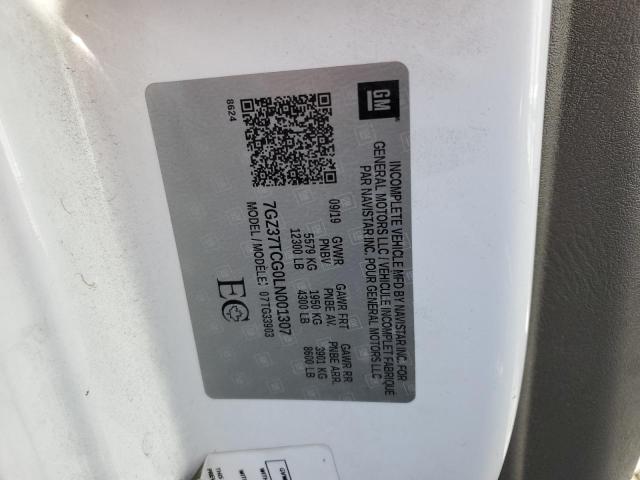 2020 GMC SAVANA #3302719022