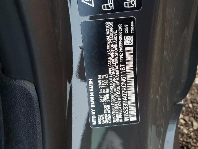 2024 BMW M4 COMPETI WBS33BA02RCN61187