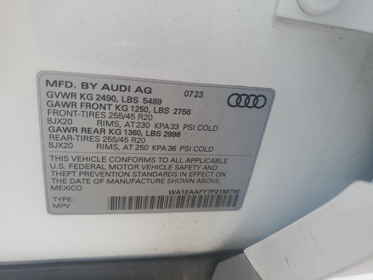 AUDI Q5 PREMIUM PLUS 45