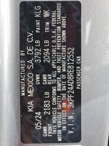 2024 KIA FORTE LX #3301751417