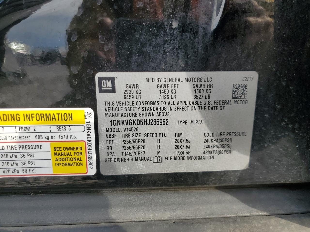 CHEVROLET TRAVERSE LT