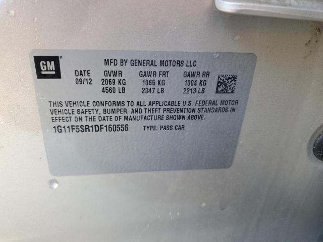 2013 CHEVROLET MALIBU 2LT - 1G11F5SR1DF160556