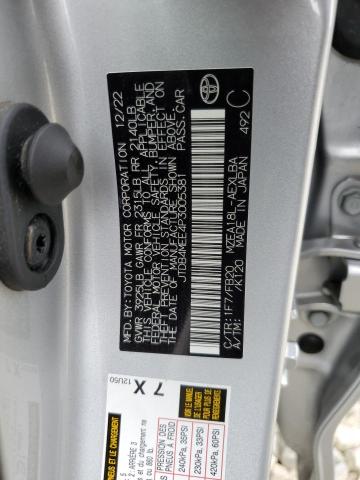 2023 TOYOTA COROLLA LE JTDB4MEE4P3005381