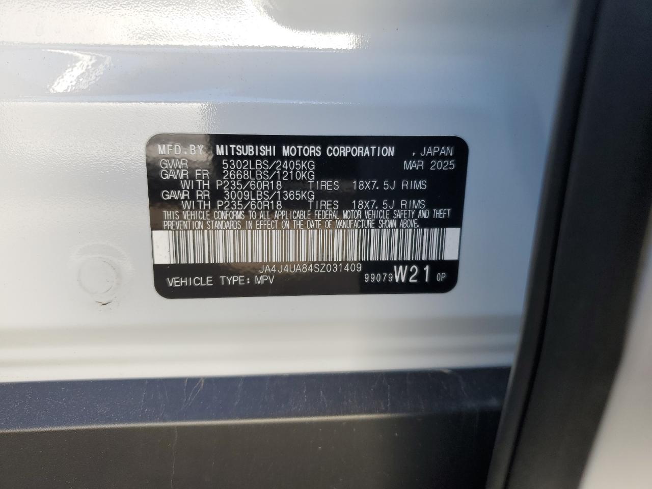 MITSUBISHI OUTLANDER ES