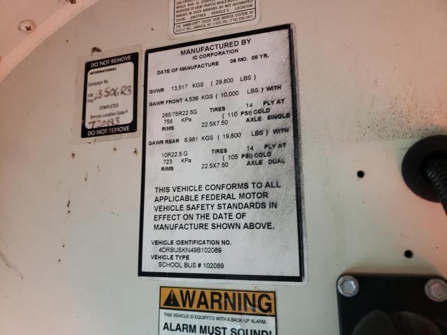 2009 IC CORPORATION 3000 CE #3279529275