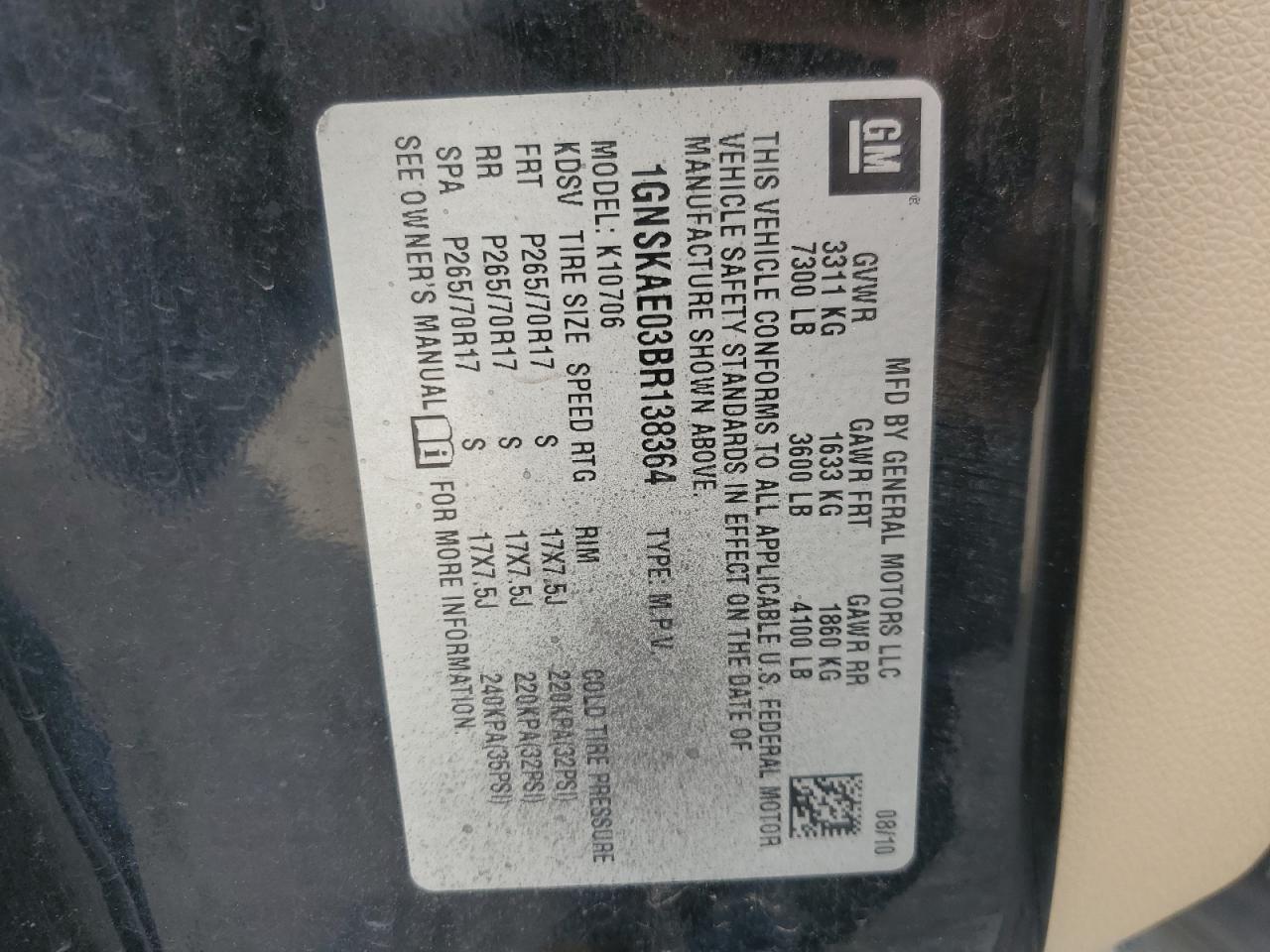 CHEVROLET TAHOE K1500 LS