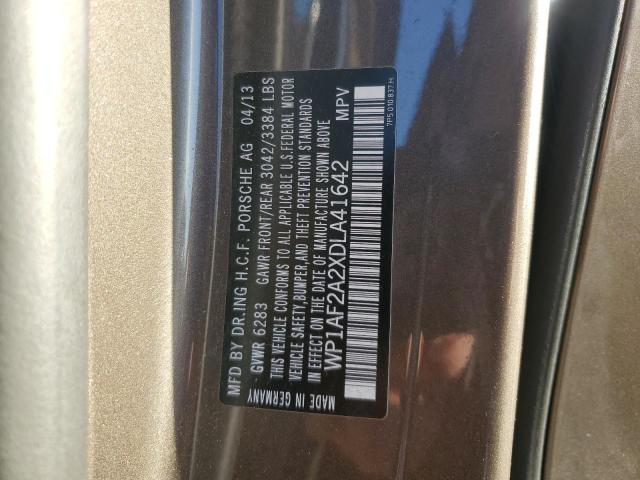 2013 PORSCHE CAYENNE - WP1AF2A2XDLA41642