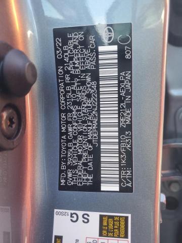 2022 TOYOTA COROLLA LE - JTDEPMAE2NJ222348