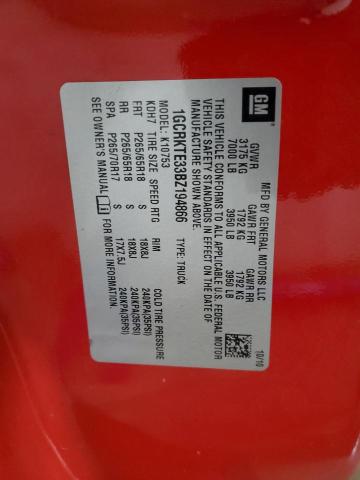 2011 CHEVROLET SILVERADO #3316978089