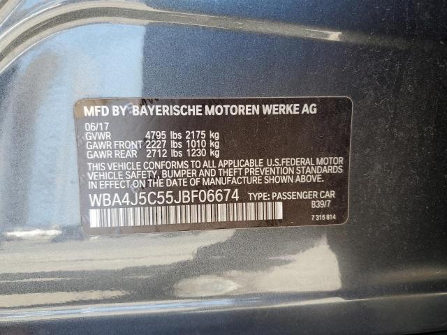 2018 BMW 440I GRAN - WBA4J5C55JBF06674