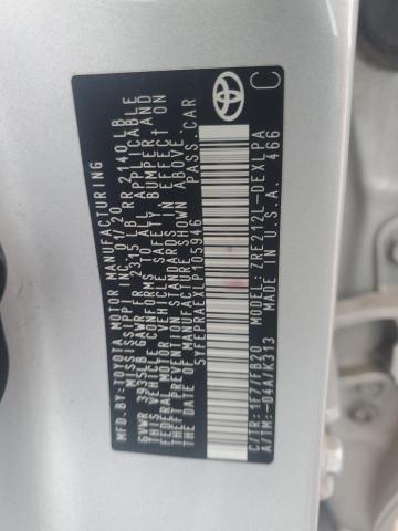 2020 TOYOTA COROLLA LE - 5YFEPRAEXLP105946