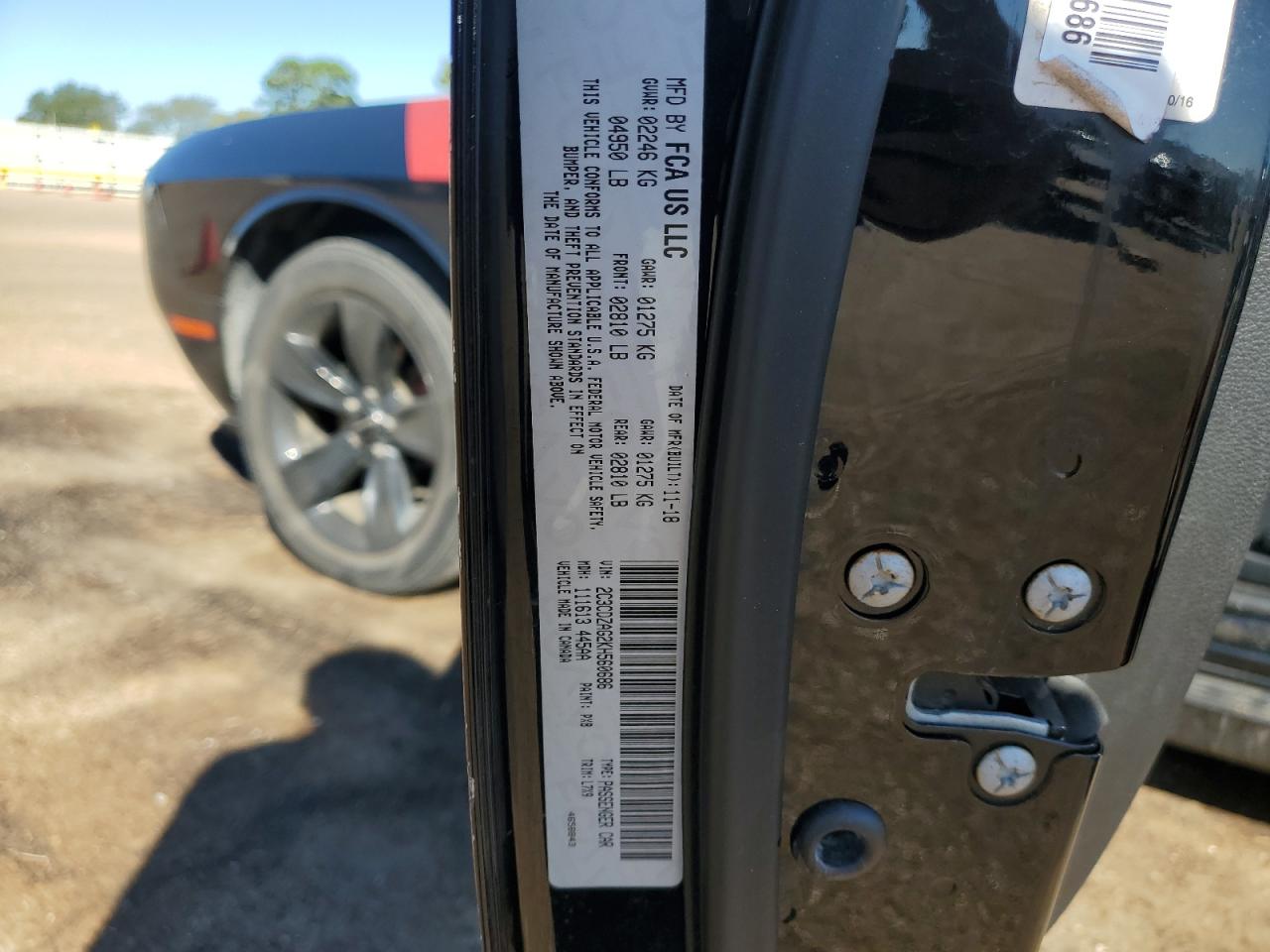 DODGE CHALLENGER SXT