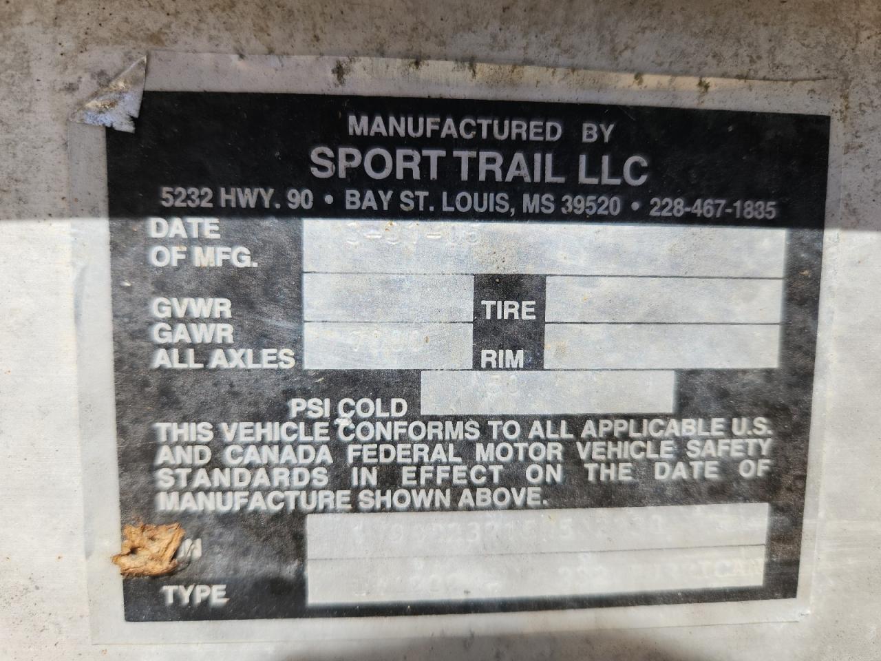 Lot #3261980506 2005 HURRICANE/GODFREY MARINE BOAT