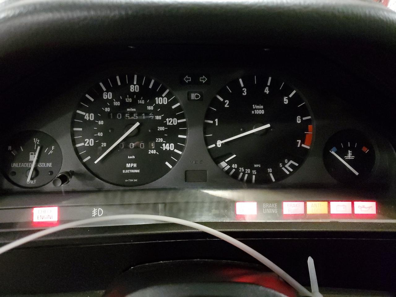 Lot #3302813890 1989 BMW 325 I AUTO