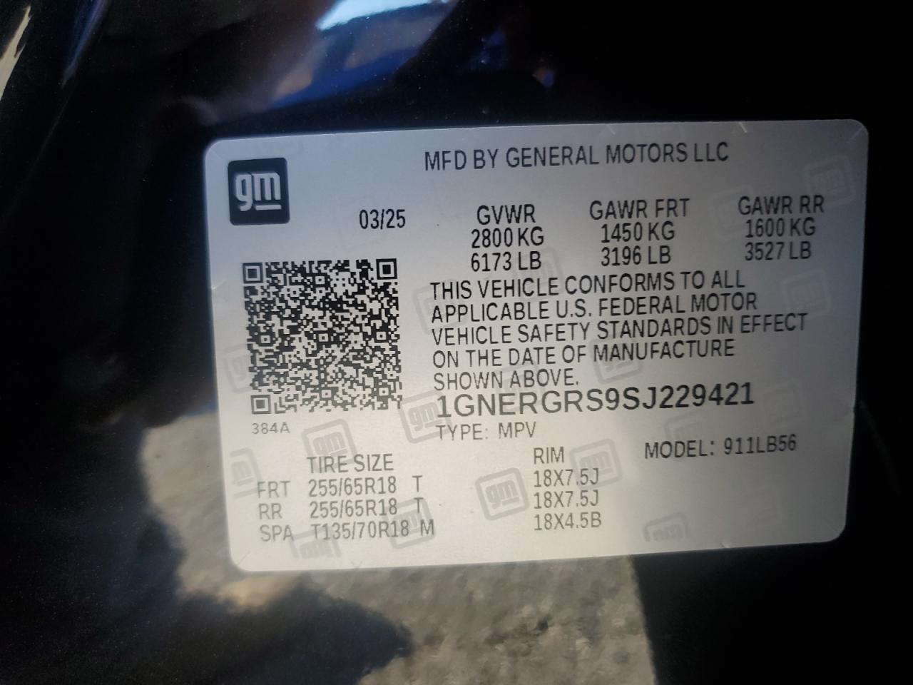 CHEVROLET TRAVERSE LT