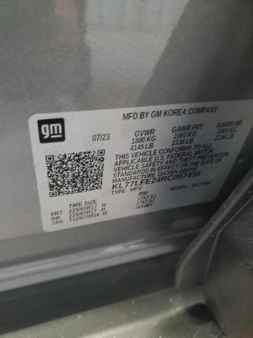 2024 CHEVROLET TRAX LS #3297965814