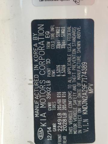 2015 KIA SOUL - KNDJN2A29F7174389