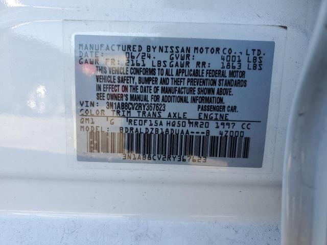 2024 NISSAN SENTRA SV - 3N1AB8CV2RY367623