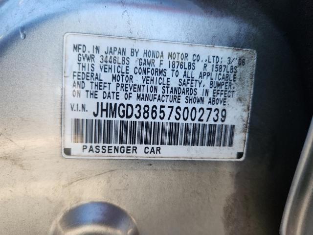 2007 HONDA FIT S #3300631919