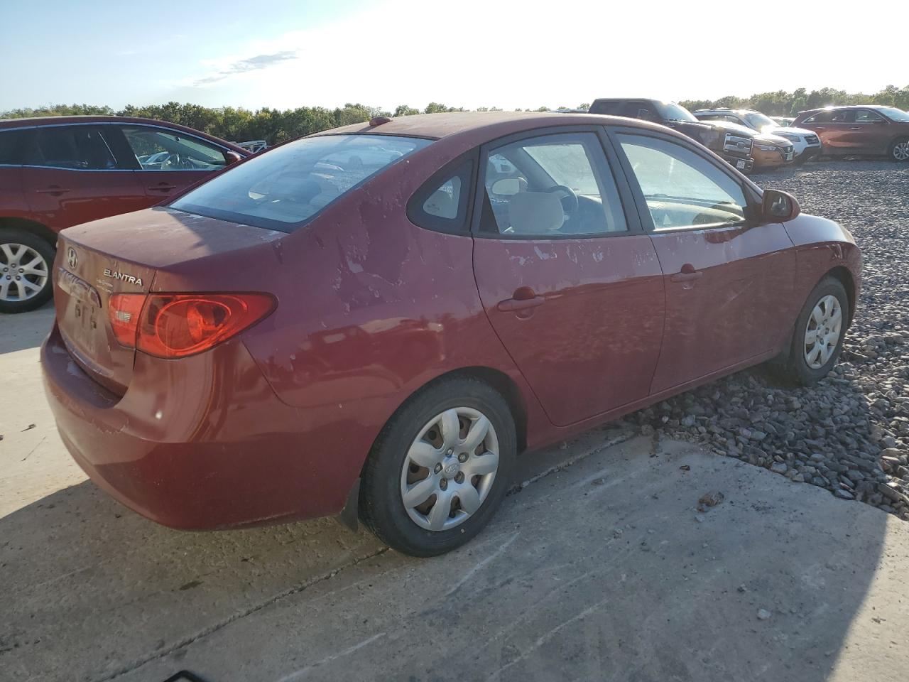 Lot #3286729295 2007 HYUNDAI ELANTRA GL