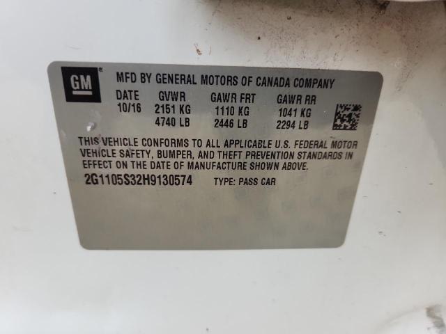 2017 CHEVROLET IMPALA LT #3283976797